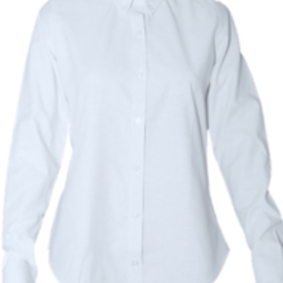 5 NWT Ladies Long Sleeve White Becky Thatcher Shirts. - Picture 5 of 5